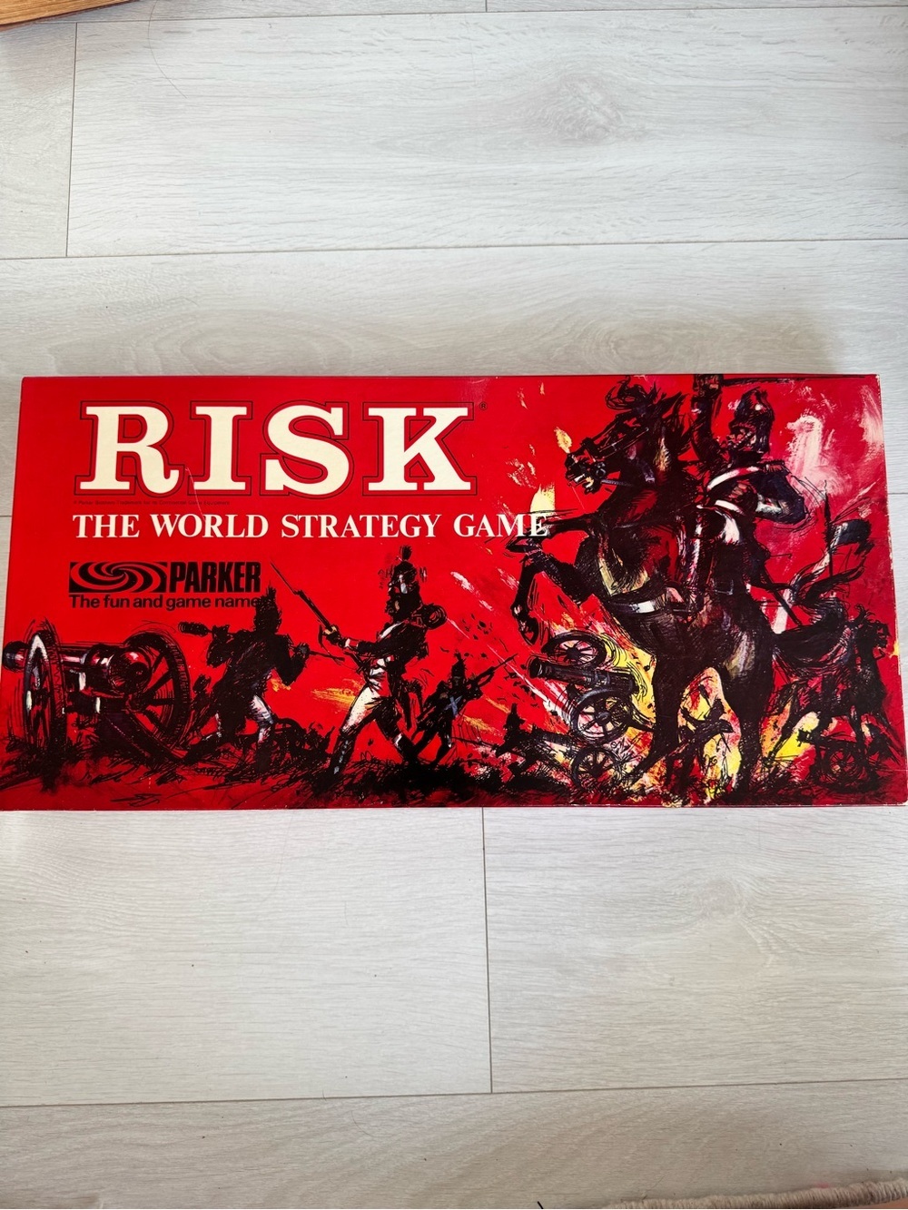 Vintage Risk Board Game in Original Box